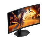 AOC CQ27G4X, 27" Curved 1500R, Fast VA, WLED, 2560x1440@180Hz, 1ms GtG, 0.5ms MPRT, 300cd m/2, 4000:1, 80M:1 DCR, Adaptive Sync, FlickerFree, Low Blue Light, Tilt, Height Adjust, Swivel, 2xHDMI, DP