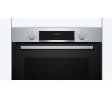 Bosch HBA534ES3, SER4, Built-in oven 60 x 60 cm, 71 l, Energy Efficiency class: A+, 3D hot air, EcoClean, Stainless Steel