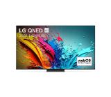 LG 65QNED87T3B, 65" 4K QNED HDR Smart TV, 100Hz,  3840x2160, DVB-T2/C/S2, a8 AI Processor 4K, HDR 10 PRO, webOS 24 ThinQ,  FreeSync Compatible, VRR, Multi View, 4K Upscaling, WiFi 5, Voice Controll, Bluetooth 5.1, AirPlay 2, LAN, CI, HDMI, SPDIF, Crescen