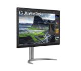 LG 32UQ850V-W, 31.5"  IPS, 5ms GtG, 2000:1, 400cd/m2, UHD 4K (3840 x 2160), FreeSync, HDR 10, DCI-P3 98%, USB Type-C (PD 90W), USB HUB, HDMI, DisplayPort, Height Adjustable, Swivel, Tilt, LG Calibration Studio, Speakers 5W x 2,  Black