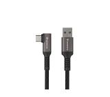 Genesis Cable USB-C(M)->USB-A(M) 3.1 GEN 1, 5GB/S PD15W VR, 3m, Black