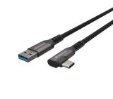 Genesis Cable USB-C(M)->USB-A(M) 3.1 GEN 1, 5GB/S PD15W VR, 3m, Black