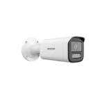 HikVision 4 MP Dual Light MD 2.0 Varifocal Bullet Network Camera, 2.8 to 12 mm, F1.6, IR, White Light up to 50m, H.265+, IP67, built-in microphone, built-in memory card slot (up to 512 GB), 12Vdc/PoE 12.9W