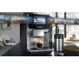 Siemens TP705R01, Fully automatic coffee machine EQ700, 19 bar pressure, 50 beverages, Integrated milk system with hose, oneTouch doubleCup, AromaDoubleShot function, autoMilk Clean, iSelect display, HC