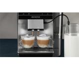 Siemens TP705R01, Fully automatic coffee machine EQ700, 19 bar pressure, 50 beverages, Integrated milk system with hose, oneTouch doubleCup, AromaDoubleShot function, autoMilk Clean, iSelect display, HC