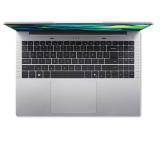 Acer Aspire Lite 16, AL16-52P-50A8, i5 1334U (up to 4.60GHz, 12MB), 16" WUXGA (1920 x 1200)IPS, 1*16GB DDR5 4800MHz (1 slot free), 512GB PCIe NVMe SSD, Intel Iris Xe Graphics, 2.0MP FHD Cam, Wi-Fi 6AX201+BT 5.1, No OS, Silver