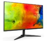 AOC 24B1H, 23.6" Wide MVA LED, 5 ms, 3000:1, 50M:1 DCR, 250 cd/m2, FHD 1920x1080@60Hz, FlickerFree, Low Blue Light, D-Sub, HDMI, Headphone Out, Black