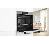 Bosch HRG572ES3 SER4, Combi-steam oven A+, AddSteam, Pyro+Hydro, 8 HM, full touch control, AutoPilot 15, 1 lvl rail, SoftClose&SoftOpen, AirFry tray, inox