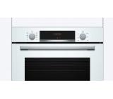 Bosch HBA534BW3 SER4, Oven A+, ecoClean back+Hydro, 7 HM, 1 lvl rail, White