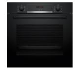 Bosch HBA534EB3 SER4, Oven A+, ecoClean back+Hydro, 7 HM, 1 lvl rails, Black