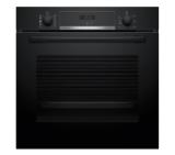 Bosch HQA534EB3 SER4, Oven A+ addSteam water bowl ecoClean back+Hydro, 8 HM, 1 lvl rails, black