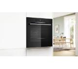 Bosch HBA171BB3 SER2, Oven A+, Pyro+Hydro, 5 HM, AutoPilot 10, full touch control, red/white, automatic Rapid heating-up, black