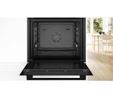 Bosch HBG536EB3 SER6, Oven A+, ecoClean back+Hydro, 7 HM, AutoPilot 10, 1 lvl rail, SoftClose&SoftOpen, Black