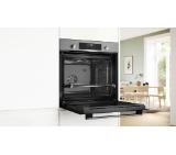 Bosch HBG536ES3 SER6, Oven A+, ecoClean back+Hydro, 7 HM, AutoPilot 10, 1 lvl rail, SoftClose&SoftOpen, inox