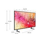 Samsung 50" 50DU7172 AI 4K UHD LED TV, SMART, 3xHDMI, 2xUSB, Black