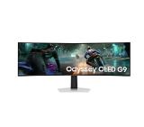 Samsung LS49DG910, 49" Odyssey G9 GAMING, Curved OLED, 1800R, 144Hz, Smart. 32:9, 5120 x 1440, Display Port , HDMI,Micro HDMI, USB Hub, Silver