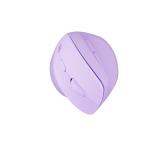 Natec Vertical Mouse Crake 2 Wireless, 2400DPI Bluetooth 5.2 + 2.4 GHz Pure Lavender