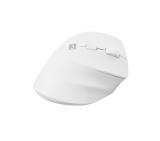 Natec Vertical Mouse Crake 2 Wireless, 2400DPI Bluetooth 5.2 + 2.4 GHz White