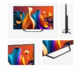 Hisense 50" A7NQ, 4K Ultra HD 3840x2160, Quantum Dot, Light Sensor,HDR 10+, HLG, Dolby Vision, Dolby Atmos, Smart TV, WiFi 5GHz, WiFi Direct, BT, Anyview Cast, 3xHDMI, 2xUSB, LAN, CI+, DVB-T2/C/S2, Dark Grey