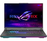 Asus Strix G16 G614JU-N3512, Intel i5-13450HX 2.4 GHz (20M Cache, up to 4.6 GHz),16.0 WUXGA 1920X1200 16:10, AG, 165 Hz,DDR5 16GB ( 8GB DDR5-4800 SO-DIMM *2 ) ,1TB , RTX4050 6GB GDDR6,Wi-Fi 6E ,Backlit Chiclet Keyboard 1-Zone RGB,NO OS,Eclipse Gray