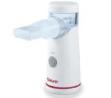 Beurer IH 51 Nebuliser, vibrating membrane technology, Small and light; Ultra-quiet; Rotated flexibly; self-cleaning function; Mouthpiece, adult mask, children`s mask, storage bag and Micro USB cable