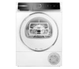 Bosch WQB245A7BY, SER8, Tumble dryer with heat pump 9kg, A+++ / B cond. 61dB, selfCleaning Condenser, drain set, Reverse tumble action, interior light, HC, White