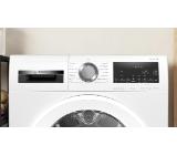 Bosch WQG14590BY, SER6, Tumble dryer with heat pump 9kg, A++/B,  64dB, selfCleaning Condenser, drain set, white