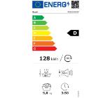 Bosch WQG24101BY, SER6,  Tumble dryer with heat pump 9kg, D,  63dB EasyClean, drain set, white-blackgrey door