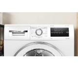 Bosch WTH85293BY, SER4, Tumble dryer with heat pump 8kg, A++/B, 63dB, EasyClean, drain set, white