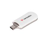 Verbatim Plectra USB-C Flash Drive White 64GB