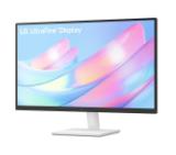 LG 27US500-W, 27" UHD 4K, IPS Panel Anti-Glare, 5ms, 1000:1, 300cd/m, 3840x2160, DCI-P3 90% t, HDR 10, HDMI, DisplayPort, Dynamic Action Sync, LG Switch, Headphone out, Tilt, Black/White