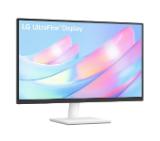 LG 27US500-W, 27" UHD 4K, IPS Panel Anti-Glare, 5ms, 1000:1, 300cd/m, 3840x2160, DCI-P3 90% t, HDR 10, HDMI, DisplayPort, Dynamic Action Sync, LG Switch, Headphone out, Tilt, Black/White