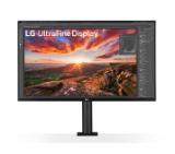 LG 32UN880K-B, 31.5" UltraFine Ergo 4K, IPS AG, DCI-P3 95%, 5ms, 350 cd/m2, 1000:1, 3840x2160, HDR 10, USB Type-C 60W, USB, HDMI, DisplayPort, AMD FreeSync, Speaker 5Wx2, LG Switch, Reader Mode, Tilt/Height/Swivel/Pivot/ Extend/Retract, Black