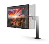 LG 32UN880K-B, 31.5" UltraFine Ergo 4K, IPS AG, DCI-P3 95%, 5ms, 350 cd/m2, 1000:1, 3840x2160, HDR 10, USB Type-C 60W, USB, HDMI, DisplayPort, AMD FreeSync, Speaker 5Wx2, LG Switch, Reader Mode, Tilt/Height/Swivel/Pivot/ Extend/Retract, Black