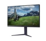 LG 32GS85Q-B, 31.5" UltraGear Nano IPS 1ms, AG, 180Hz, 1000:1, 350cd/m2, QHD (2560x1440), AMD FreeSync, NVIDIA G-SYNC, HDR 10, DCI-P3 98%, USB, HDMI, DisplayPort, Reader mode, Dynamic Action Sync, Headphone out, Height Adjustable,Tilt, Swivel, Black