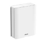 Asus Mesh WiFi system, ZenWiFi BQ16 3PK, BE25000, Quad-Band, up to 1000m2, Quad-Core 2.6GHz CPU,256MB/2GB Flash/RAM, 10G dual-port, Smart Home Master SSIDs, AiProtection Pro, Adaptive QoS, VPN server/client, IPTV, OFDMA, Beamforming, AiMesh, 4G&5G, White