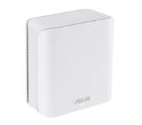 Asus Mesh WiFi system, ZenWiFi BD4 3PK, BE3600, Dual-Band, up to 600m2, Quad-Core 1.5GHz CPU, 128MB/512MB Flash/RAM, 2.5G dual-port, Smart Home Master SSIDs, AiProtection Pro, Adaptive QoS, VPN server/client, IPTV, OFDMA, UTF-8 SSID, AiMesh, White