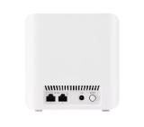 Asus Mesh WiFi system, ZenWiFi BD4 3PK, BE3600, Dual-Band, up to 600m2, Quad-Core 1.5GHz CPU, 128MB/512MB Flash/RAM, 2.5G dual-port, Smart Home Master SSIDs, AiProtection Pro, Adaptive QoS, VPN server/client, IPTV, OFDMA, UTF-8 SSID, AiMesh, White