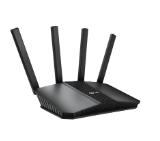 Asus Wireless Router, RT-BE58U, BE3600, Dual-Band, Quad-Core 2.0GHz CPU, 256MB/1GB Flash/RAM, 4K-QAM, 2.5G port, AiProtection Pro, NAT Passthrough, VPN, multiple SSIDs,  IPTV, Beamforming, 4G LTE/5G Mobile Tethering, AiMesh, Black