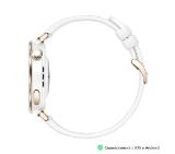 Huawei Watch GT5 Pro Jana-B29F, 1.32" Amoled 466x466, PPI 352, BT5.2, 323mAh, 40-meter free diving, HUAWEI TruSense System, ECG analysis, Battery life up to 7 days, Compatible with iOS and Android devices, White Fluoroelastomer+Huawei Scale 3, Dobby-B19