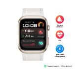 Huawei Watch D2 LCA-B11, Gold, 1.82" Amoled, Airbag/Strap Size 26mm, Ambulatory 24H Blood Pressure, HR monitoring PPG 6.0, Rotating crown, IP68,  Speaker&Micophone, Dual-band, Battery 524mAh+Huawei Scale 3, Dobby-B19