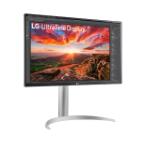 LG 27UP850K-W, 27" UltraFine UHD, IPS 4K , 5ms, 1200:1, 400cd/m2, 3840 x 2160, DCI-P3 95%, HDR 400, HDMI, USB-C, PD- 96 W, DisplayPort, Reader mode, Dynamic Action Sync, Tilt, Height (Range), Swivel, Speacers 2x5W, LG Switch, Black