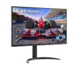 LG 32UR550K-B, 31.5" UltraFine 4K (3840x2160) VA, DCI-P3 90%, 4ms, 250 cd/m2, 3000:1, HDR10, USB Type-C, HDMI, DisplayPort, Dynamic Action Sync, Reader mode, Speaker 5W x 2, Height, Swivel, Tilt, Speaker, LG Switch, Black