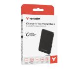 Verbatim Charge 'n' Go Essentials Power Bank Magnetic Wireless 5000mAh Black