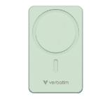 Verbatim Charge 'n' Go Essentials Power Bank Magnetic Wireless 5000mAh Green