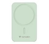 Verbatim Charge 'n' Go Essentials Power Bank Magnetic Wireless 20000mAh Green