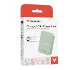 Verbatim Charge 'n' Go Essentials Power Bank Magnetic Wireless 20000mAh Green