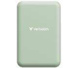 Verbatim Charge 'n' Go Essentials Power Bank Magnetic Wireless 20000mAh Green