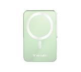 Verbatim Charge 'n' Go Power Bank with Stand Magnetic Wireless 10000mAh Green