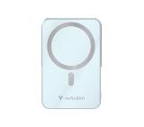 Verbatim Charge 'n' Go Power Bank with Stand Magnetic Wireless 10000mAh Blue